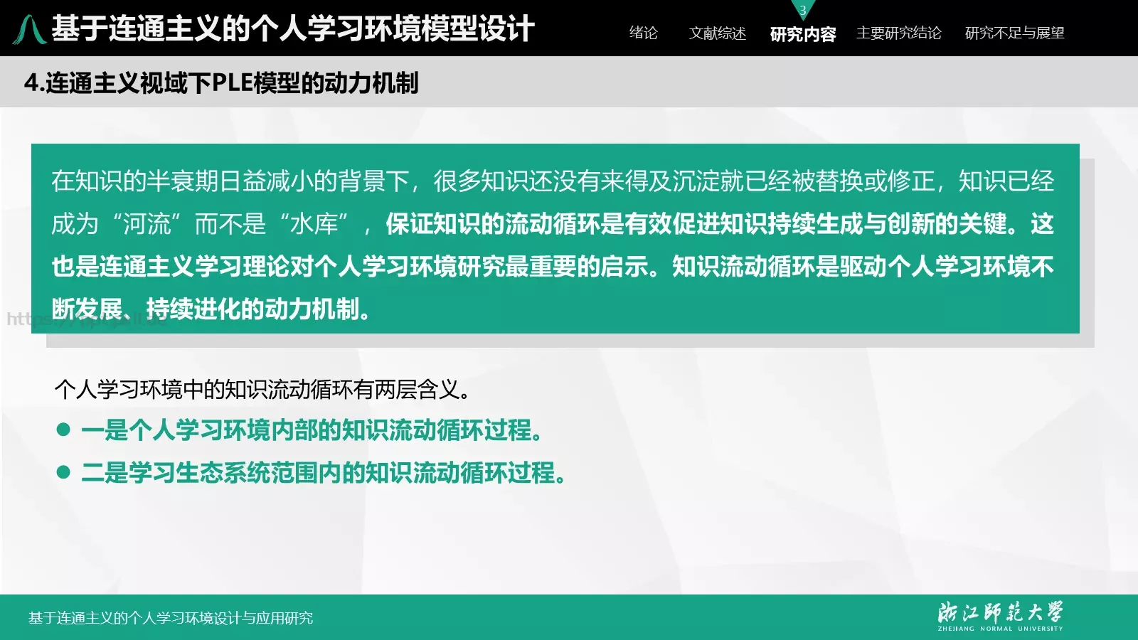 基于连通主义的毕业答辩PPT模板 第 20 页预览图