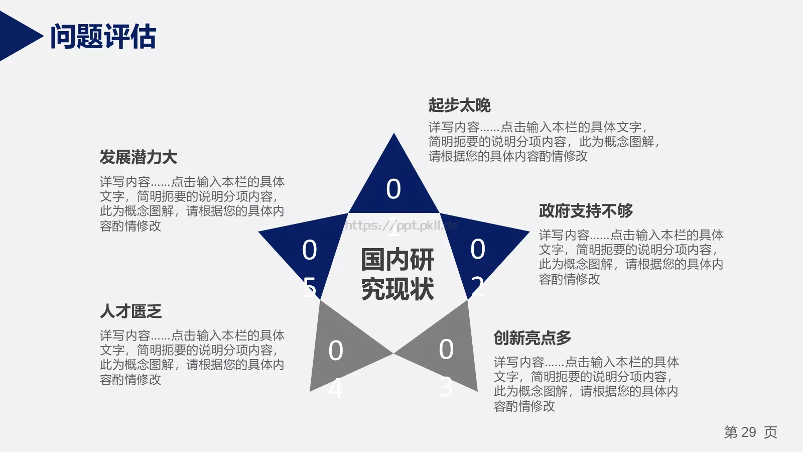 答辩材料PPT模板 第 29 页预览图