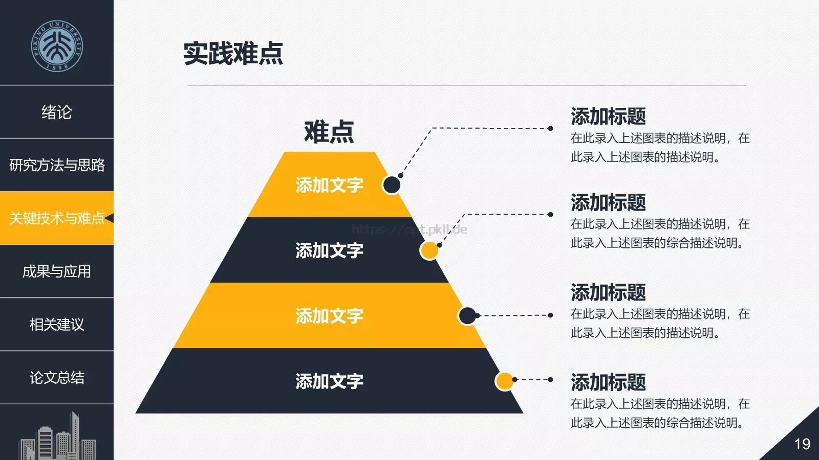 建筑系毕业论文答辩PPT模板 第 19 页预览图
