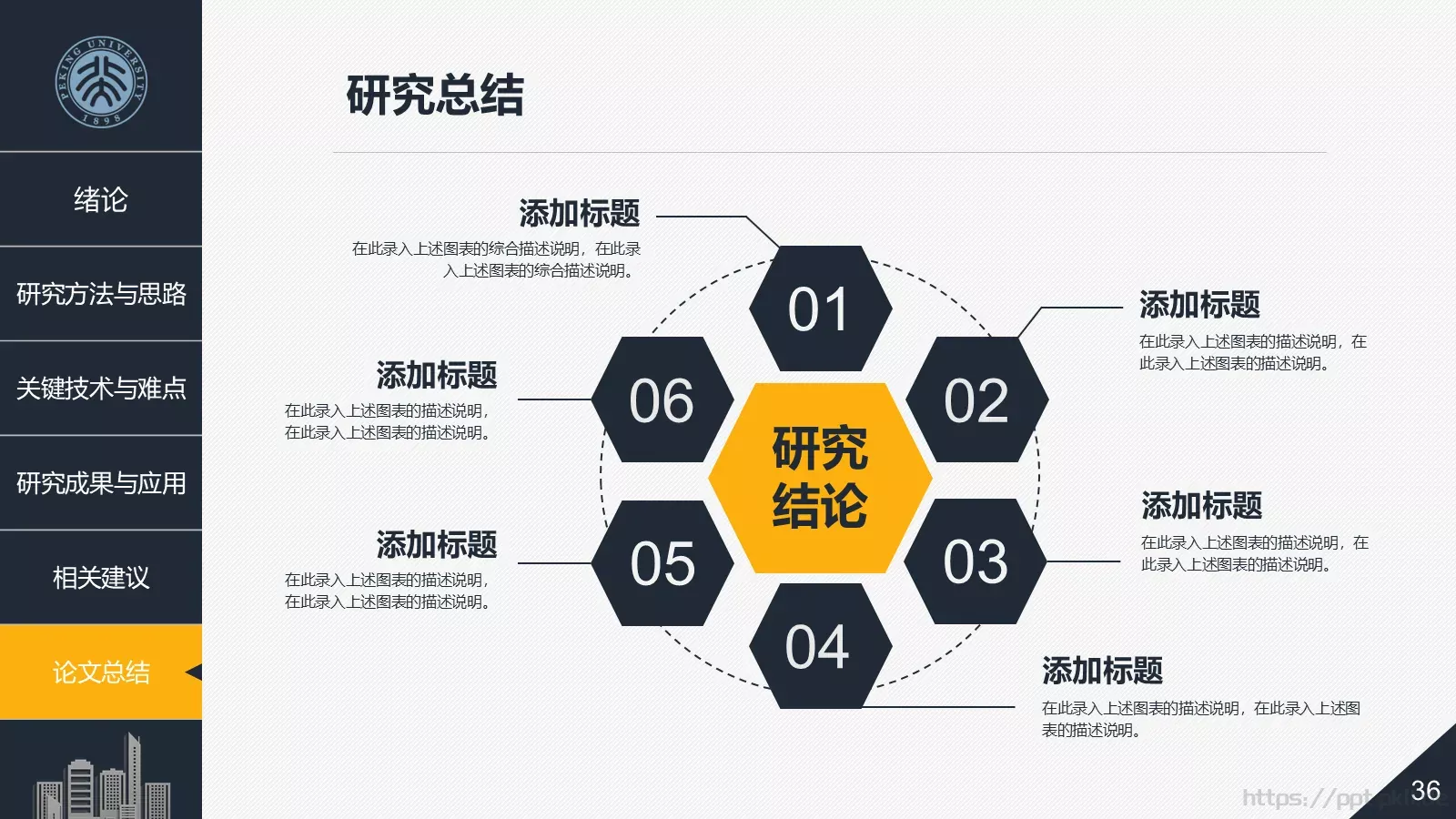 建筑系毕业论文答辩PPT模板 第 36 页预览图