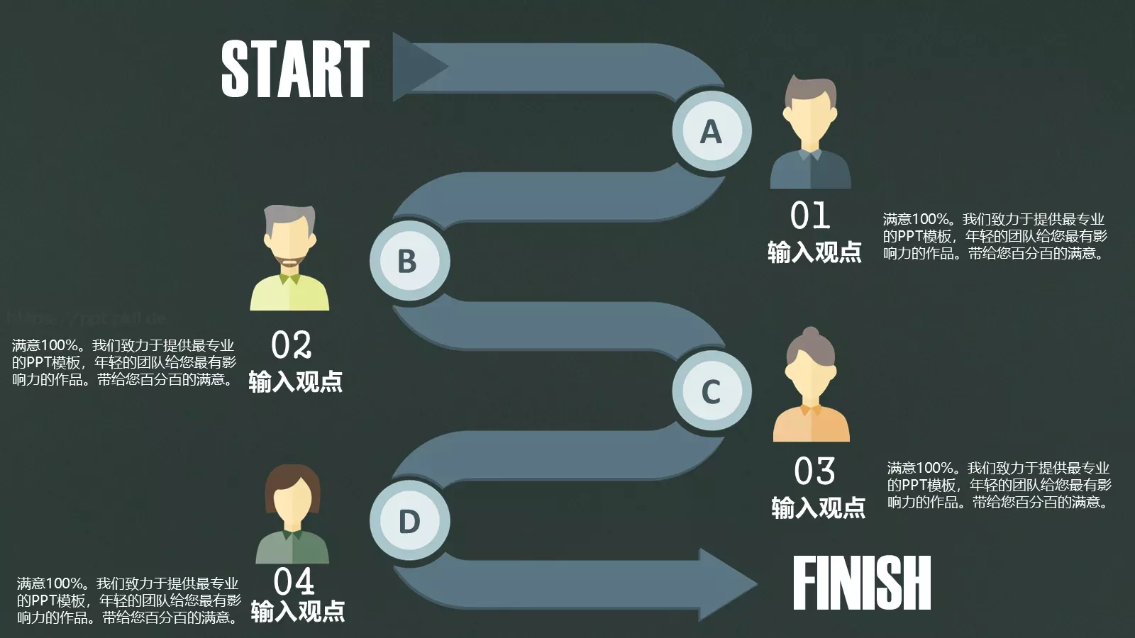 毕业答辩PPT模板 第 5 页预览图