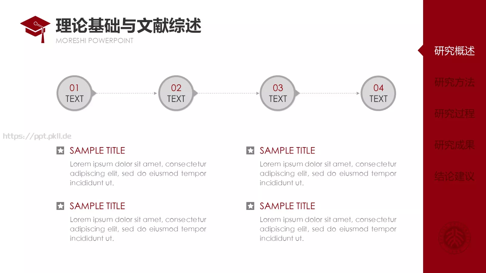 毕业论文答辩通用模板 第 7 页预览图