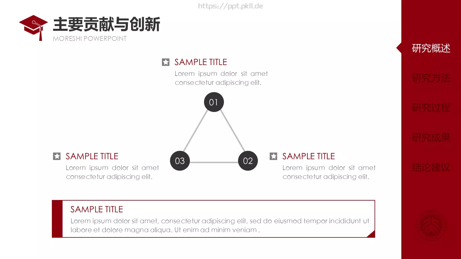毕业论文答辩通用模板 第 9 页预览图