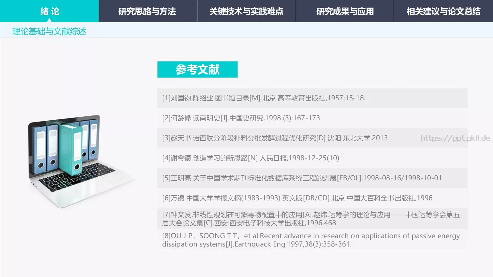 毕业答辩PPT模板 第 9 页预览图