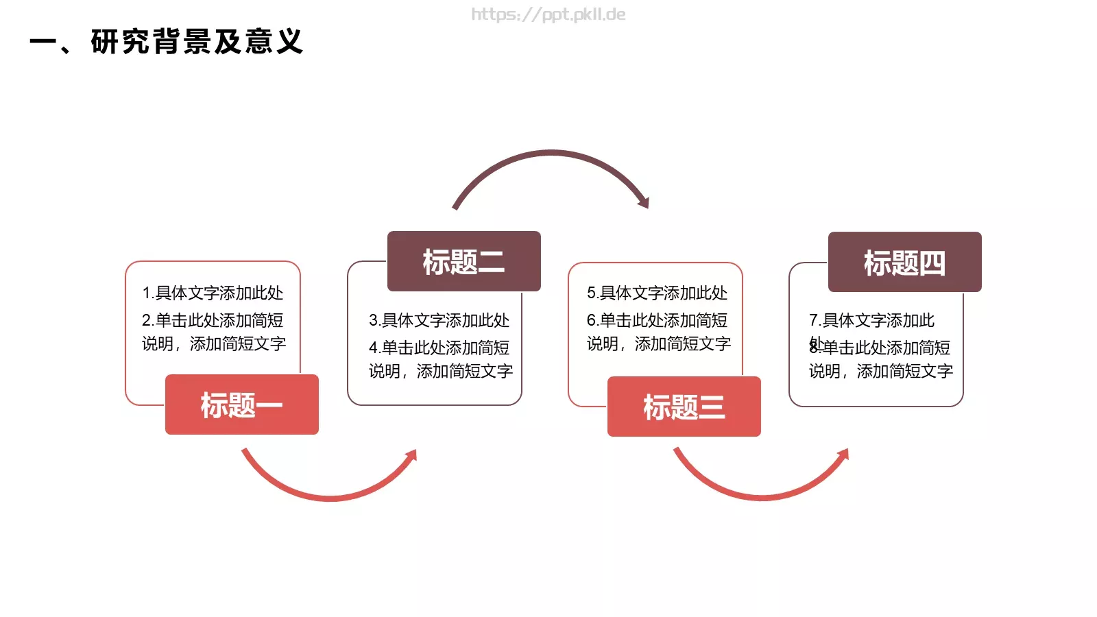 毕业论文答辩模板 第 6 页预览图