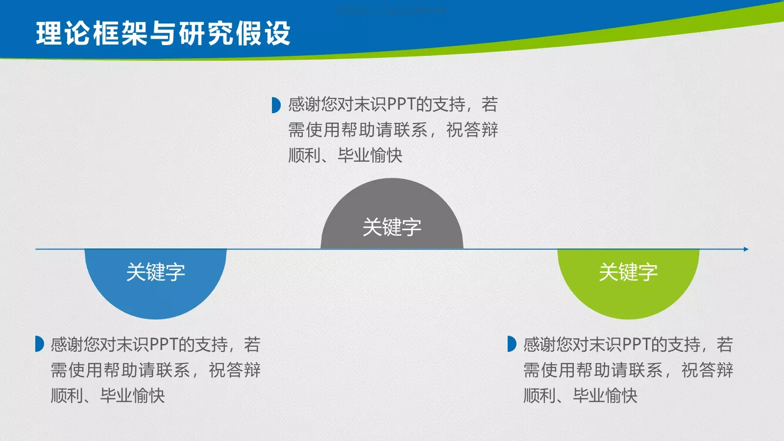 毕业论文答辩PPT模板 第 14 页预览图