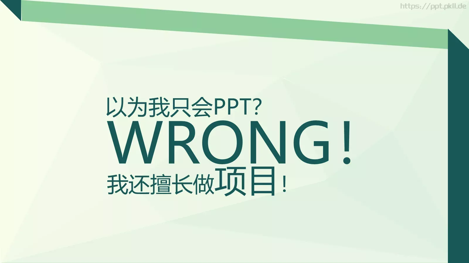 个人简历PPT模板 第 15 页预览图