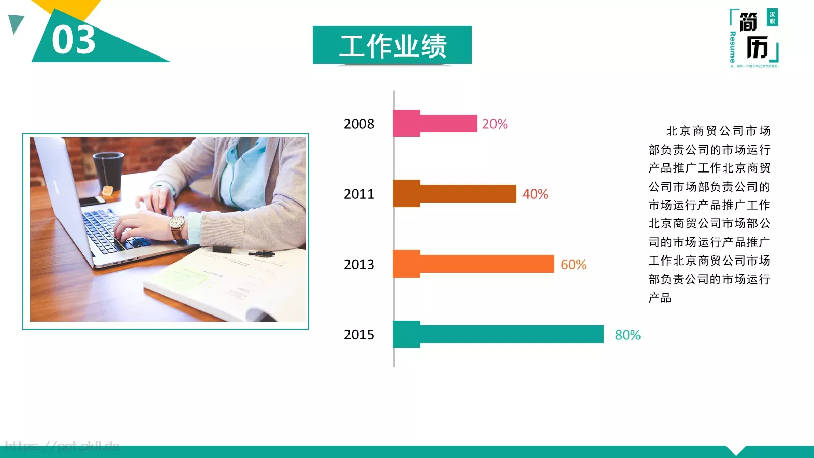 竞聘简历PPT模板 第 7 页预览图