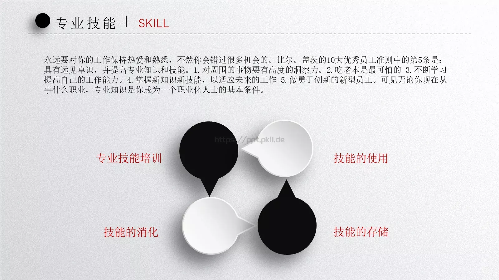 竞聘求职个人简历PPT模板 第 18 页预览图