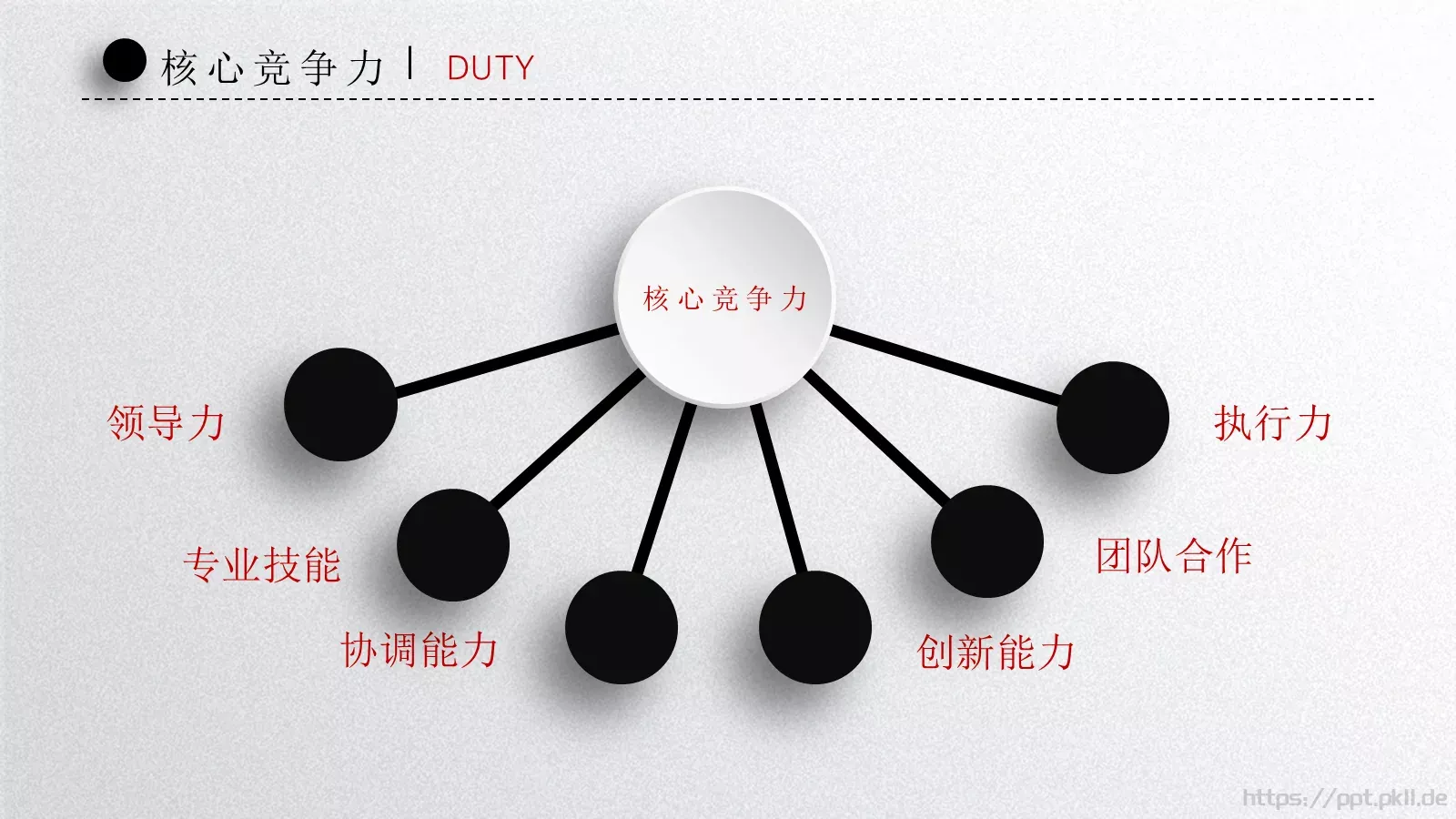 竞聘求职个人简历PPT模板 第 14 页预览图