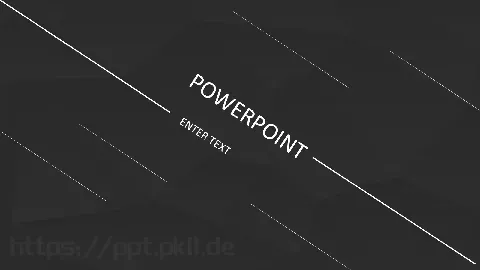 黑色极简线条通用模板 缩略图