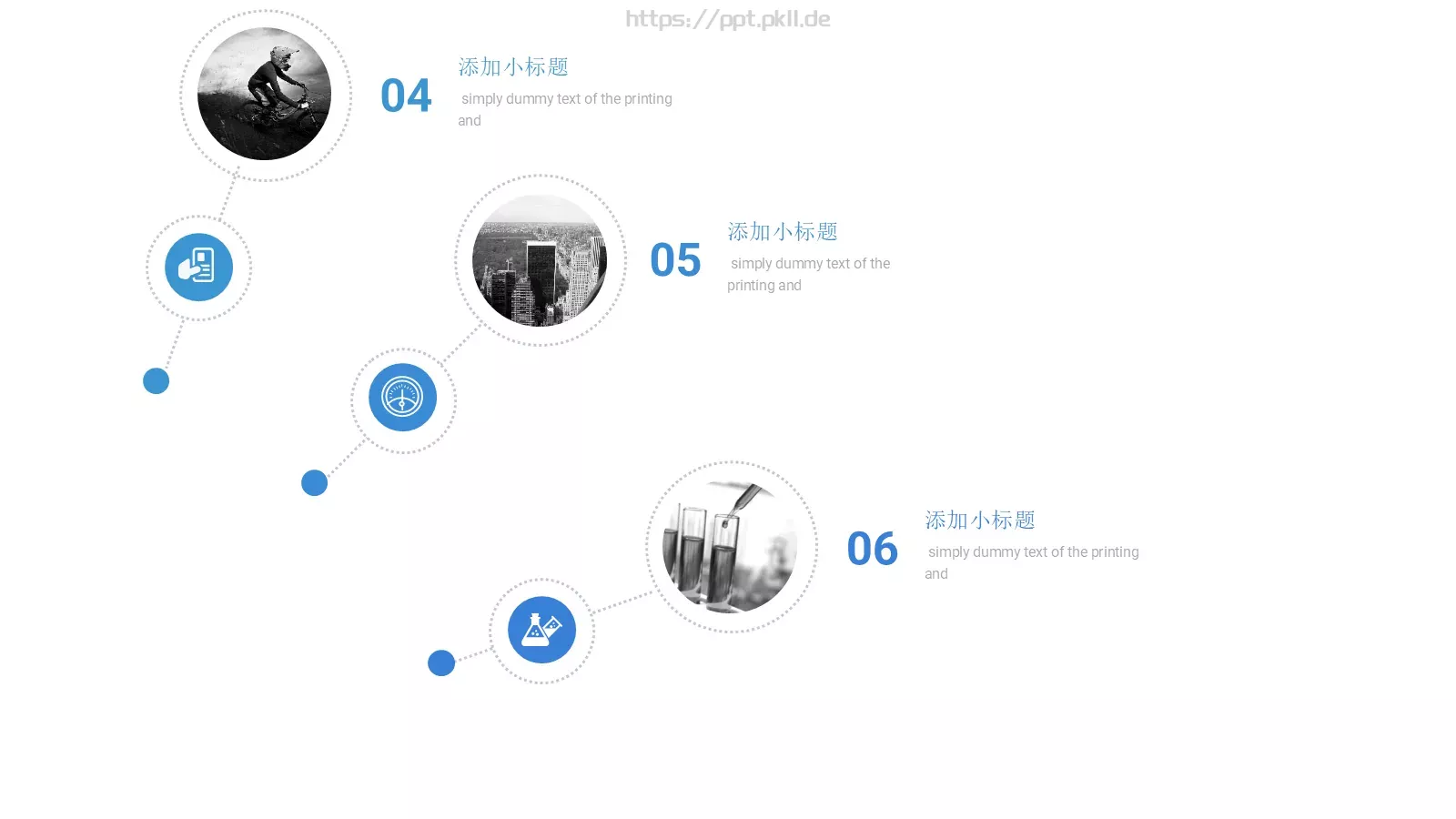商务汇报模板演示 第 19 页预览图