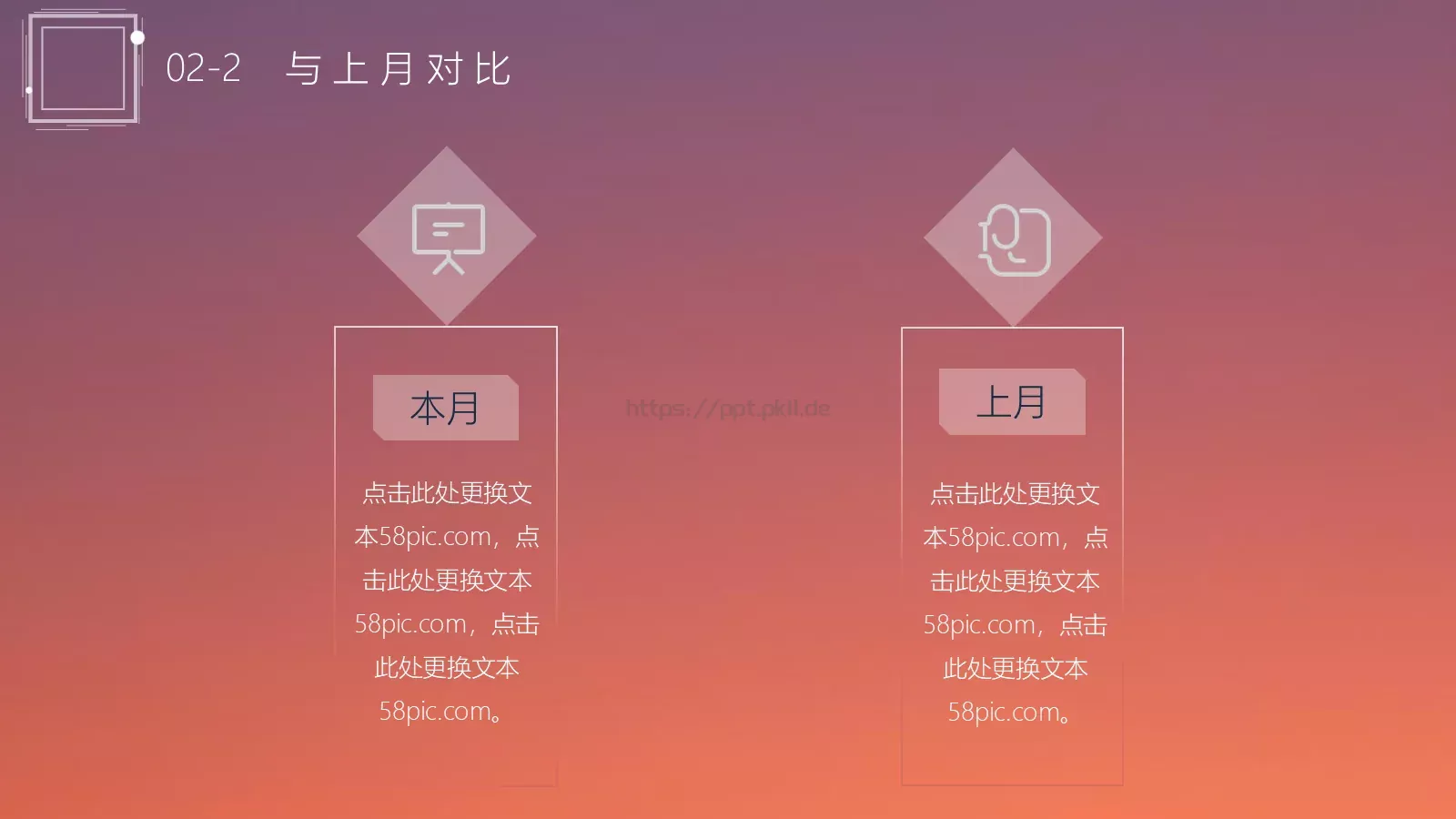 月度计划总结汇报PPT模板 第 7 页预览图