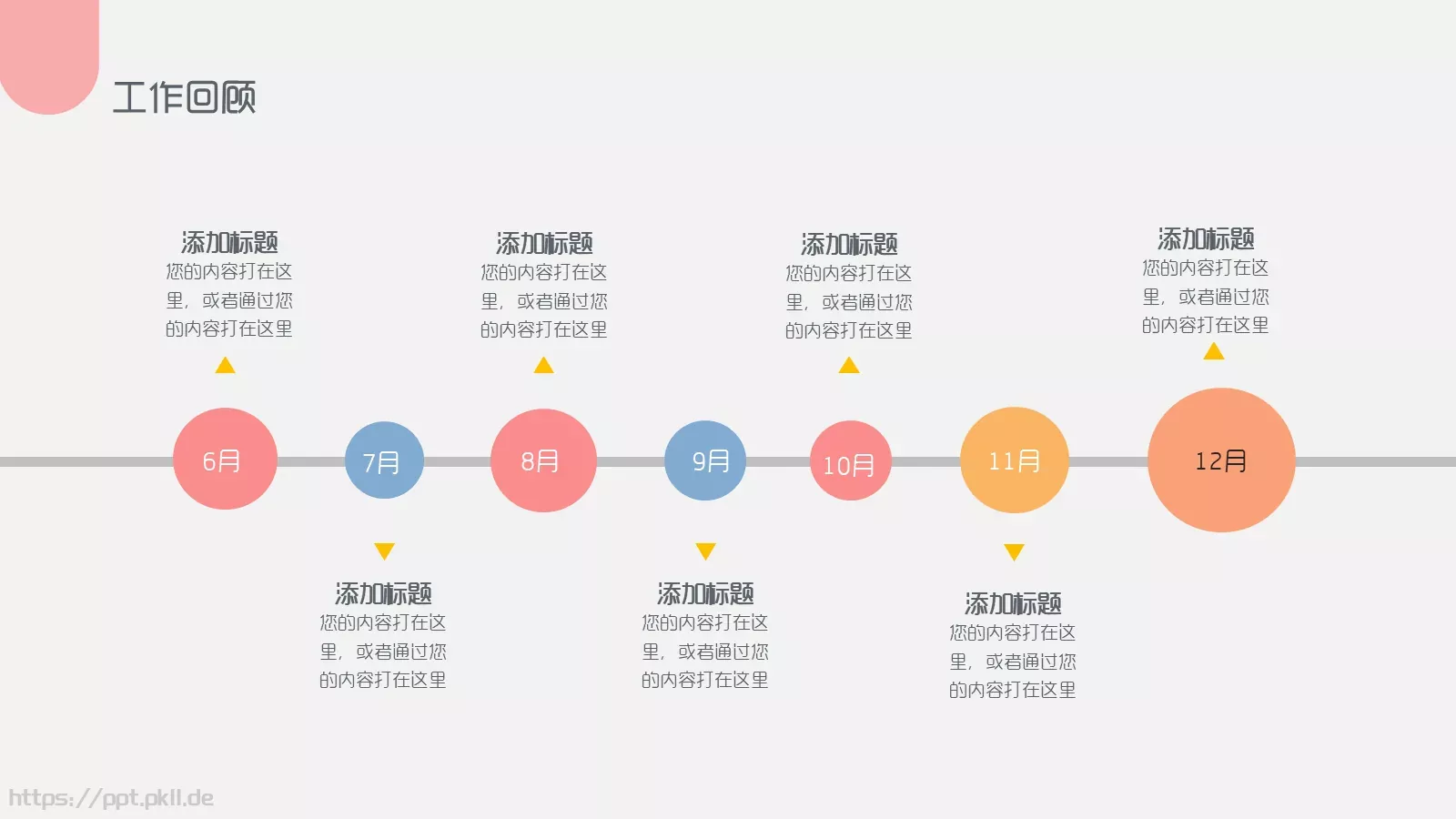 年中年终商务工作总结与计划PPT模板 第 5 页预览图