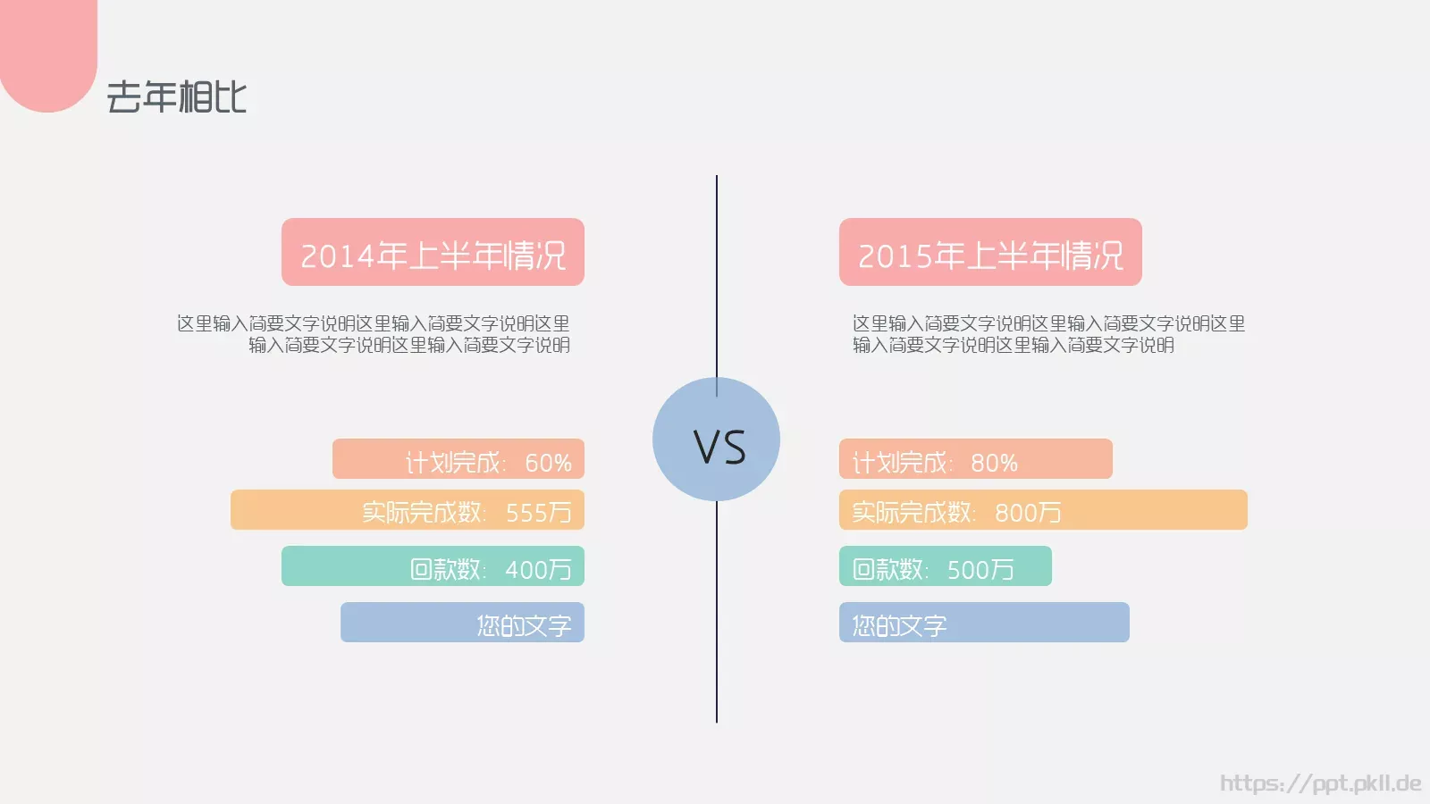 年中年终商务工作总结与计划PPT模板 第 9 页预览图