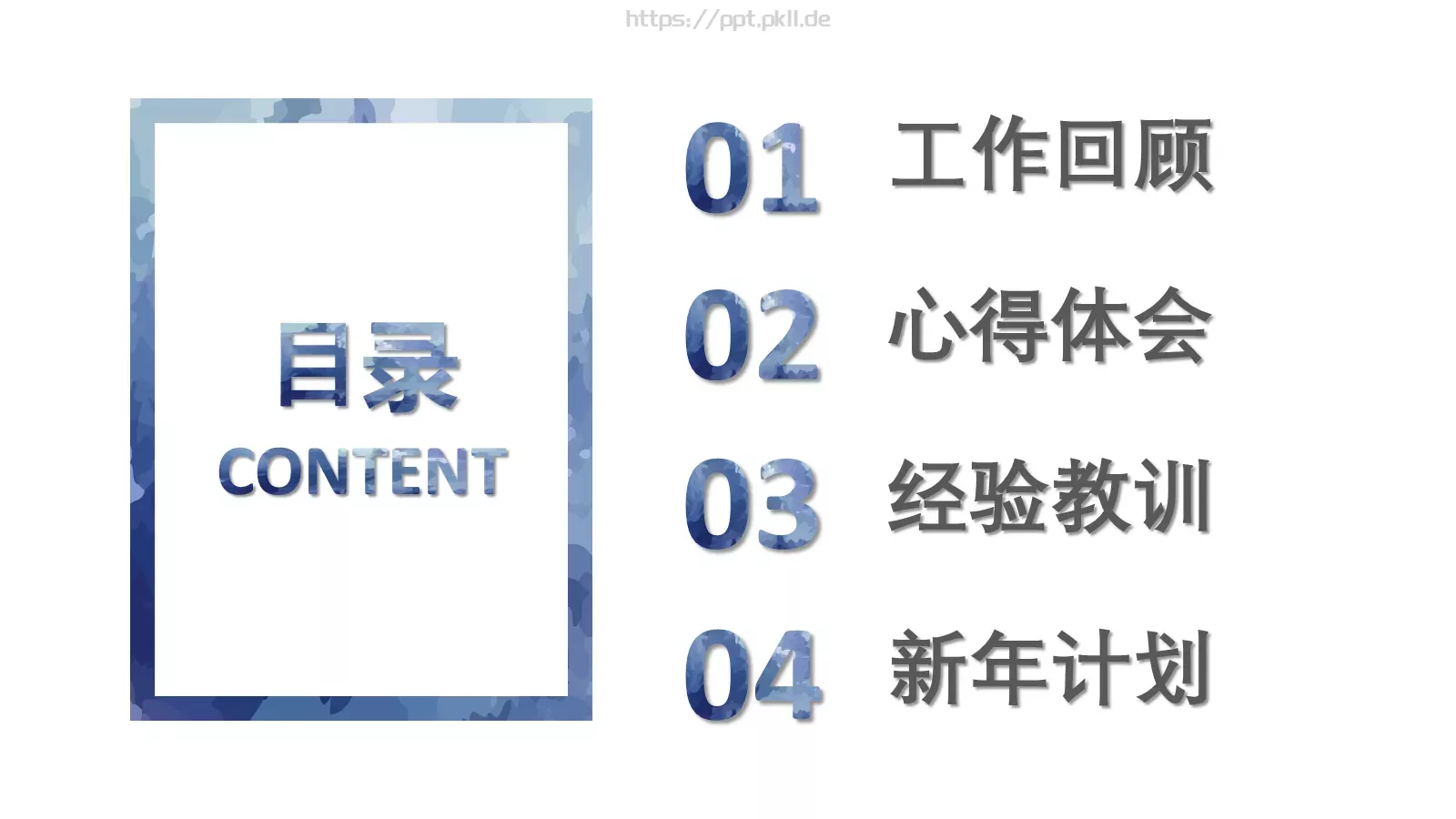 商务汇报模板 第 2 页缩略图