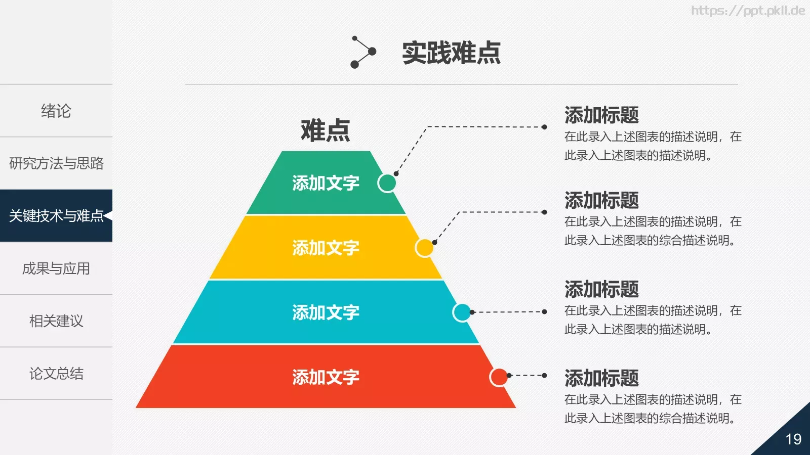 论文答辩PPT模板 第 19 页预览图