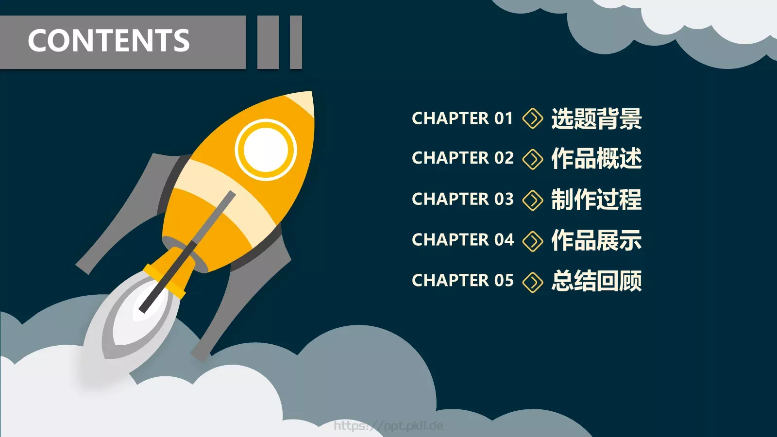毕业设计答辩模板 第 2 页缩略图