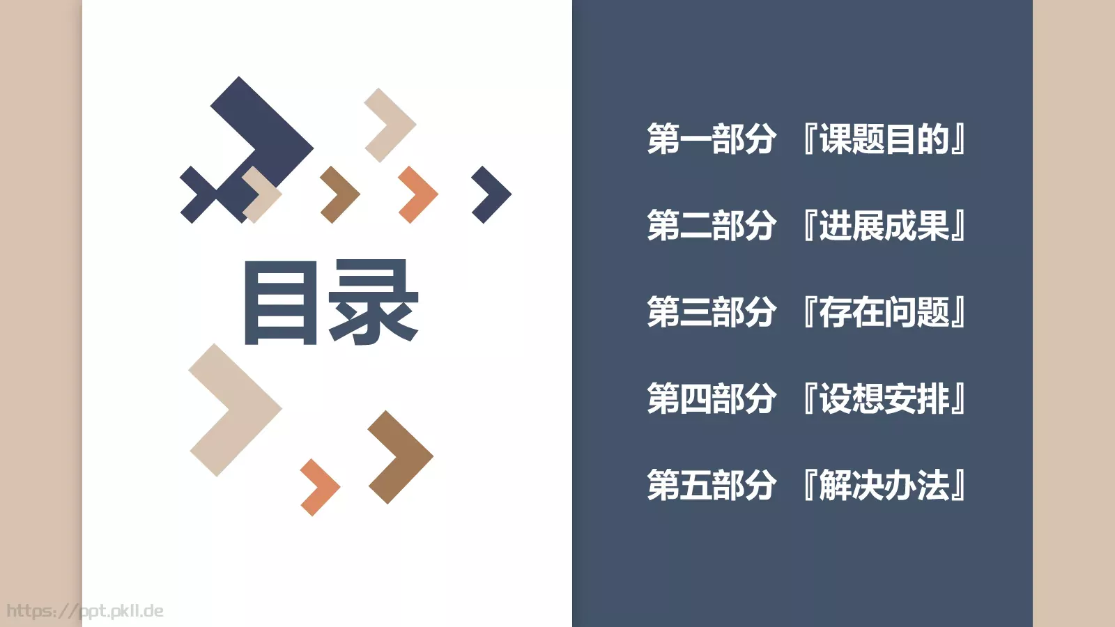 论文答辩PPT模板 第 2 页缩略图