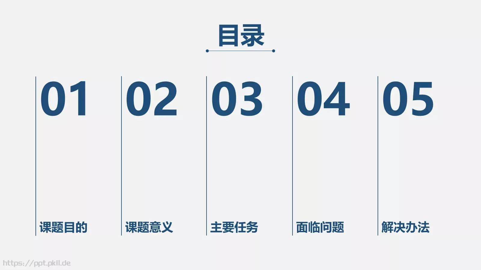 论文答辩PPT模板 第 2 页缩略图
