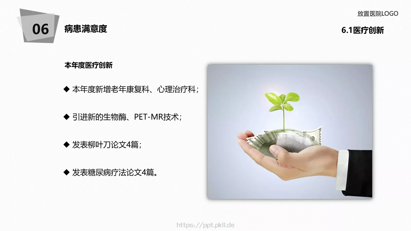 医院年度工作总结报告PPT模板 第 58 页预览图