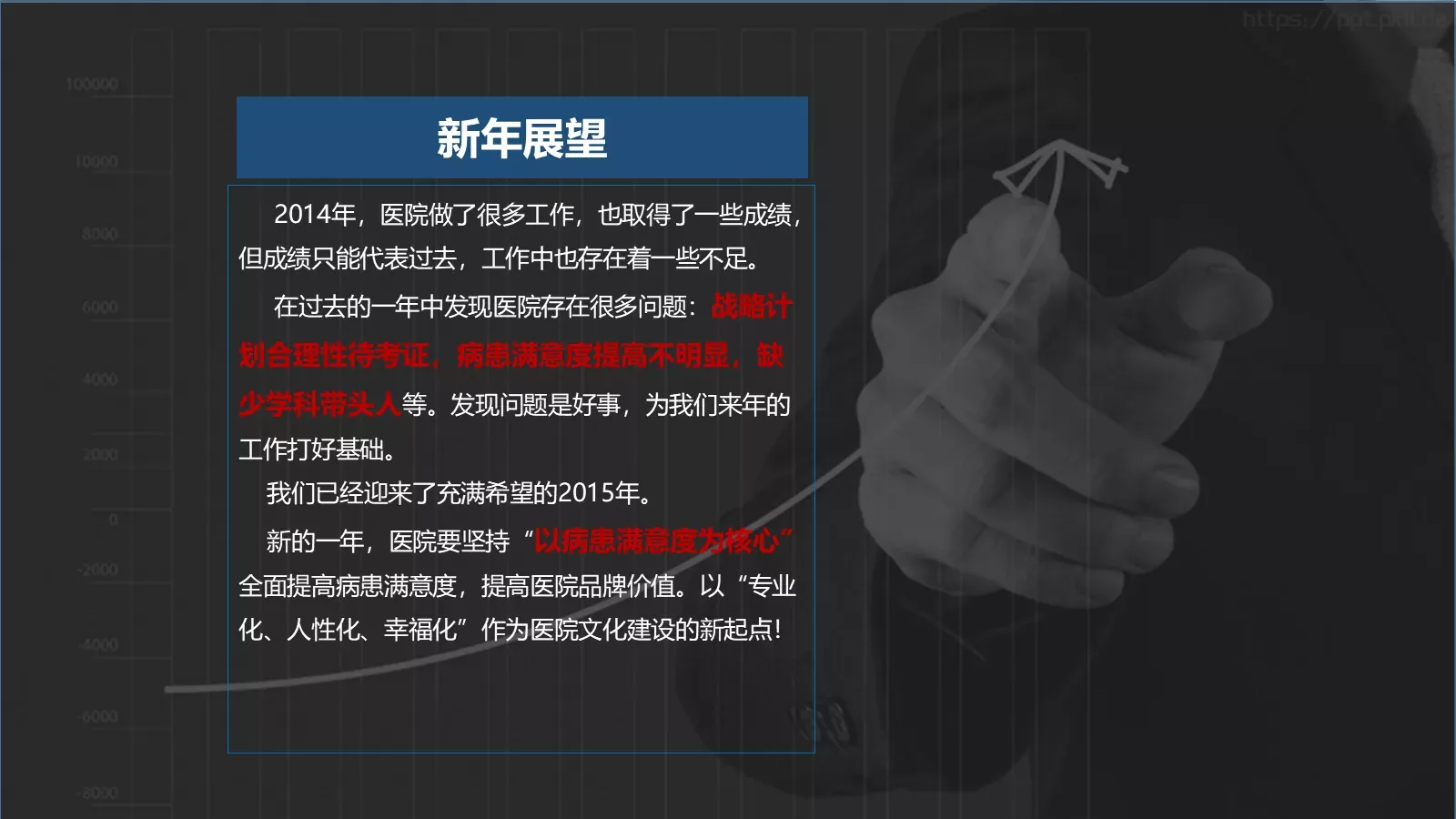 医院年度工作总结报告PPT模板 第 68 页预览图