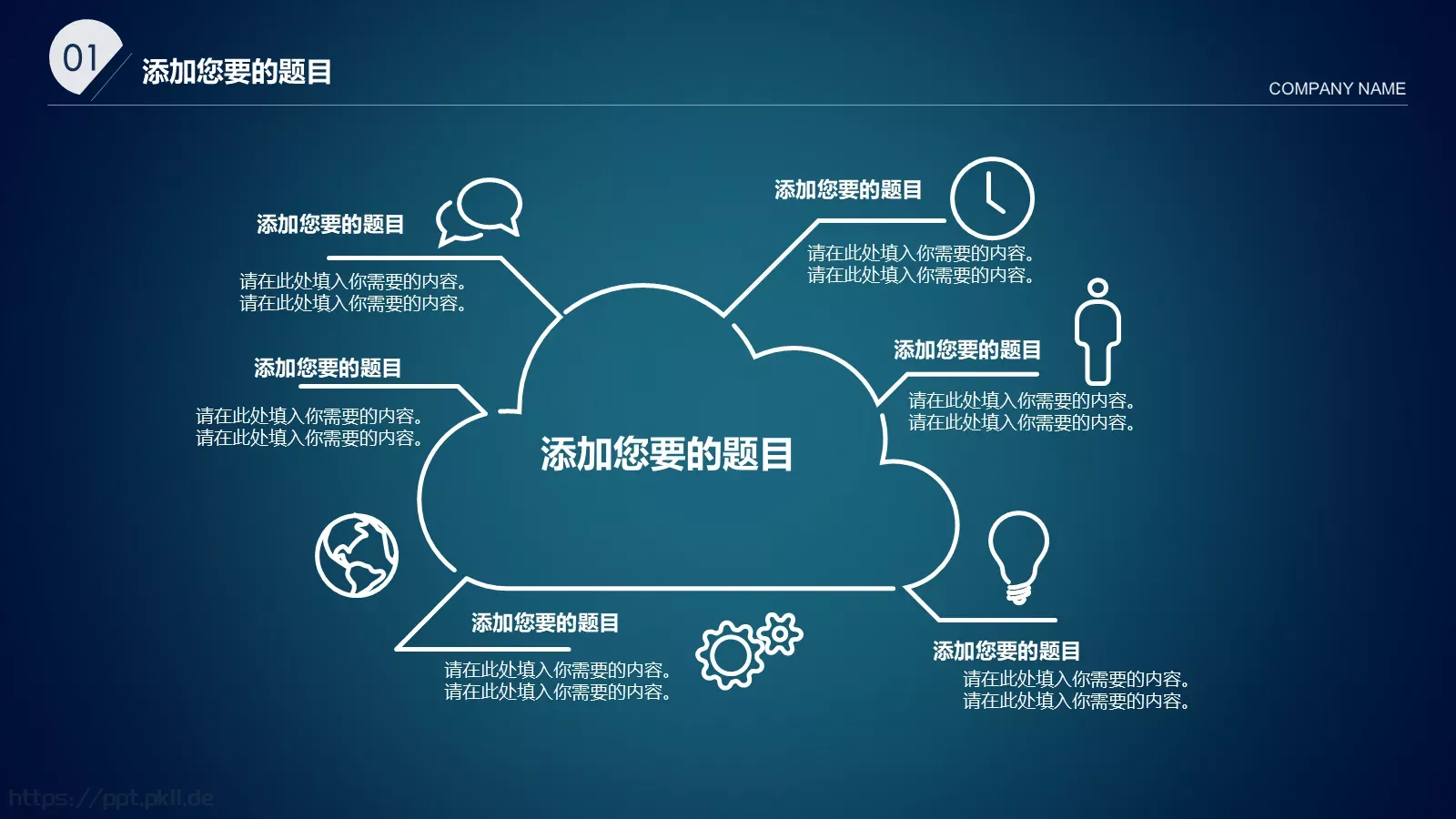 商务汇报PPT模板 第 6 页预览图