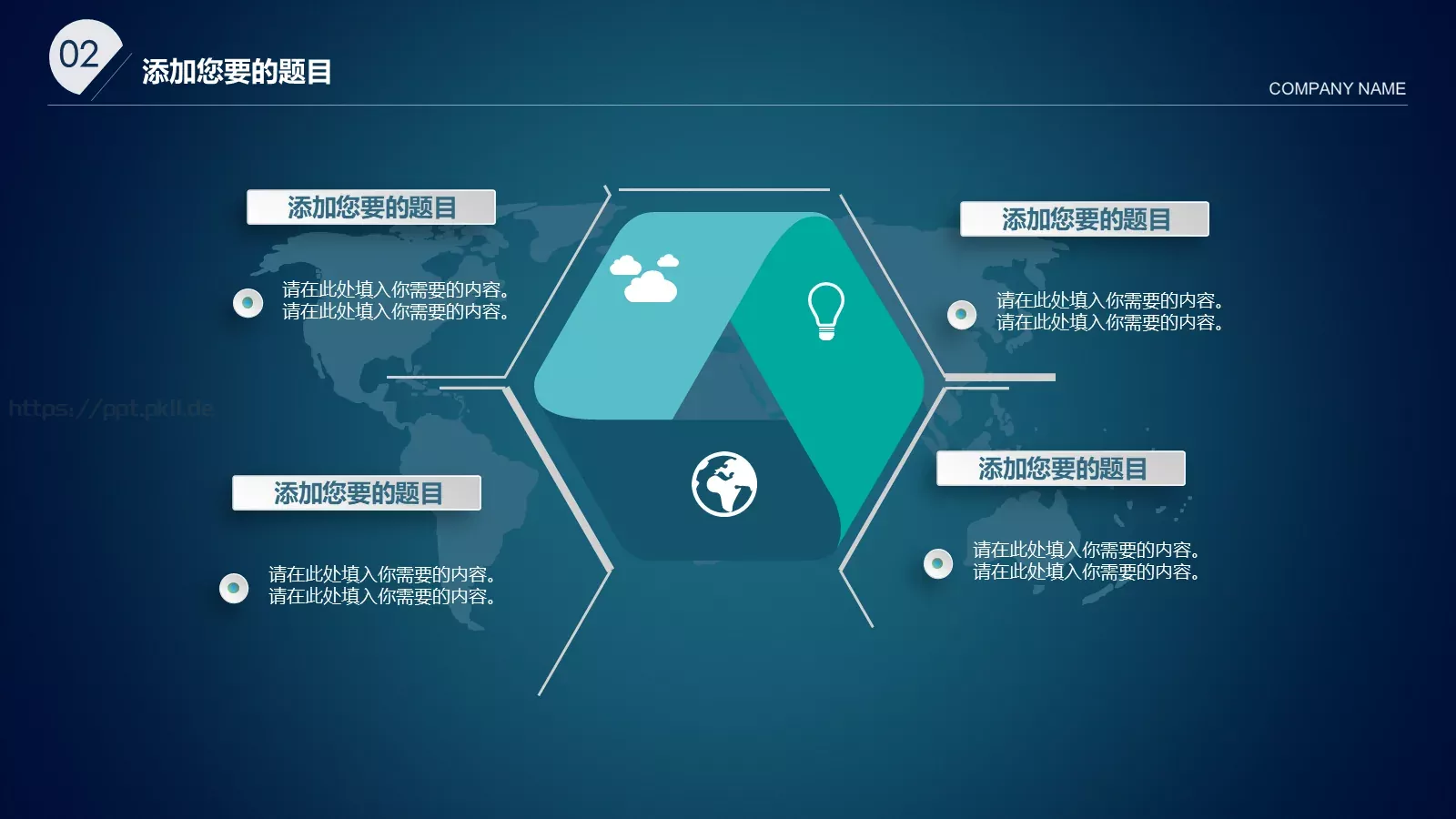 商务汇报PPT模板 第 13 页预览图