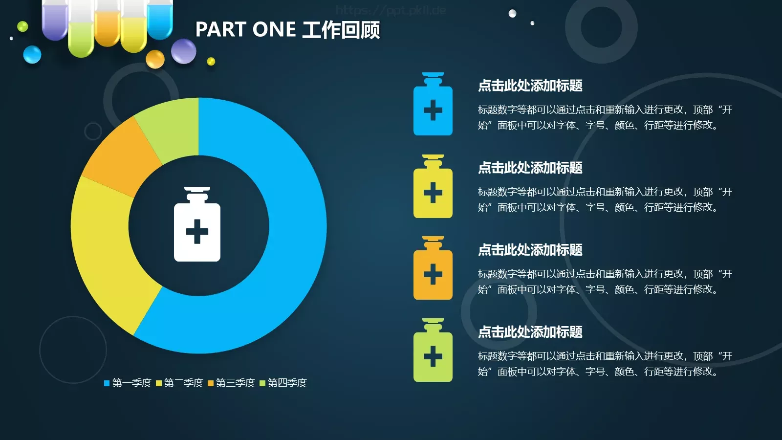 医药行业年终总结PPT模板 第 6 页预览图