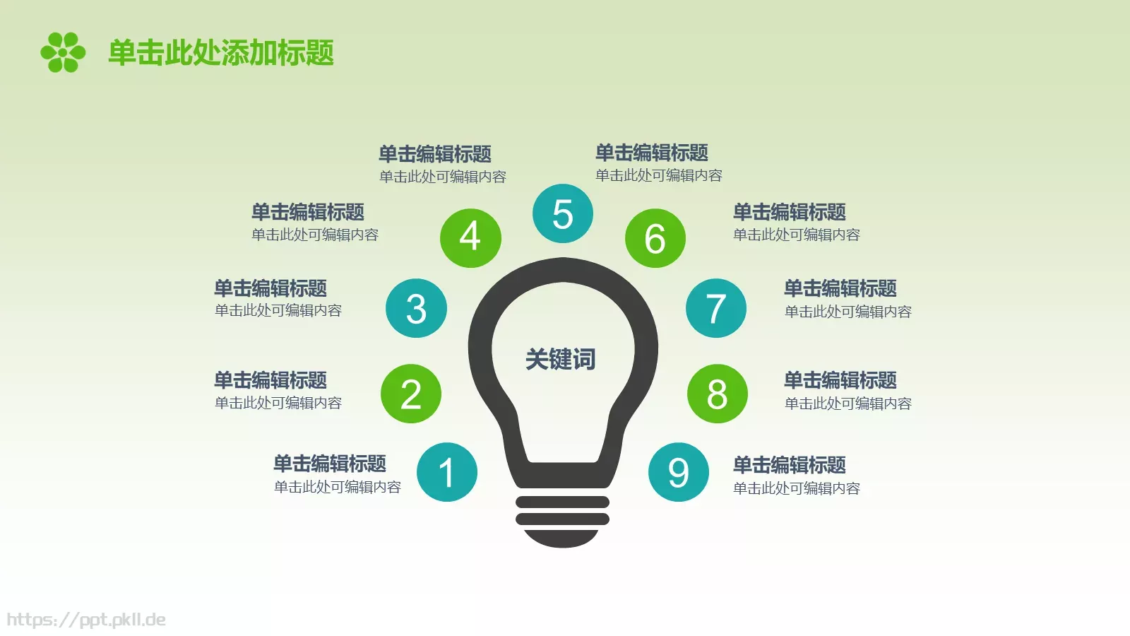 携手共建绿色城市PPT模板 第 15 页预览图