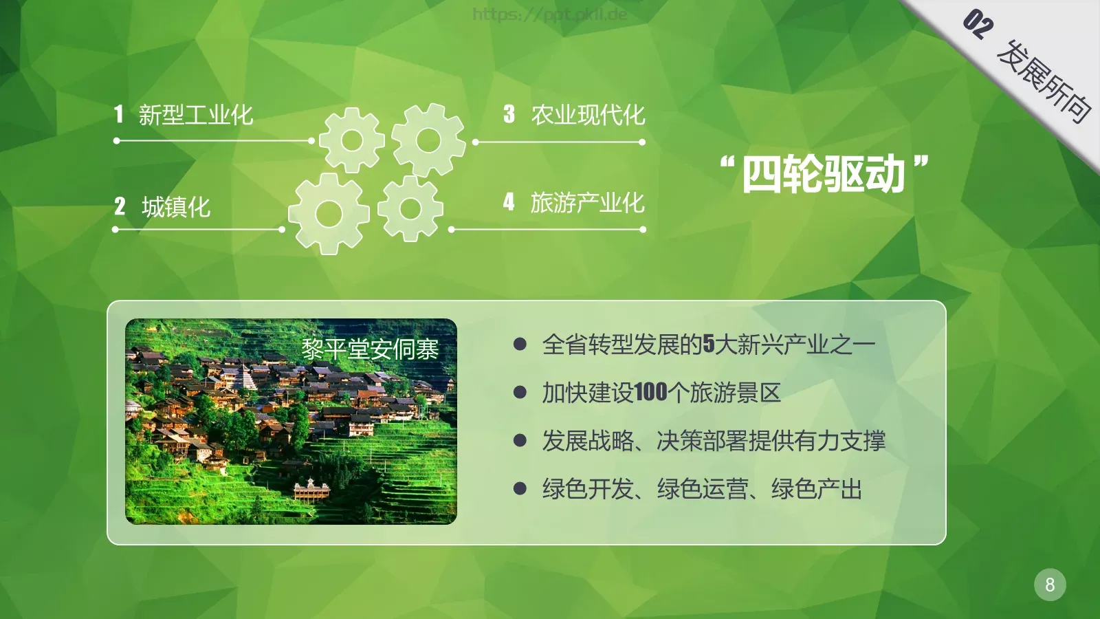 坚守两条底线PPT模板 第 8 页预览图