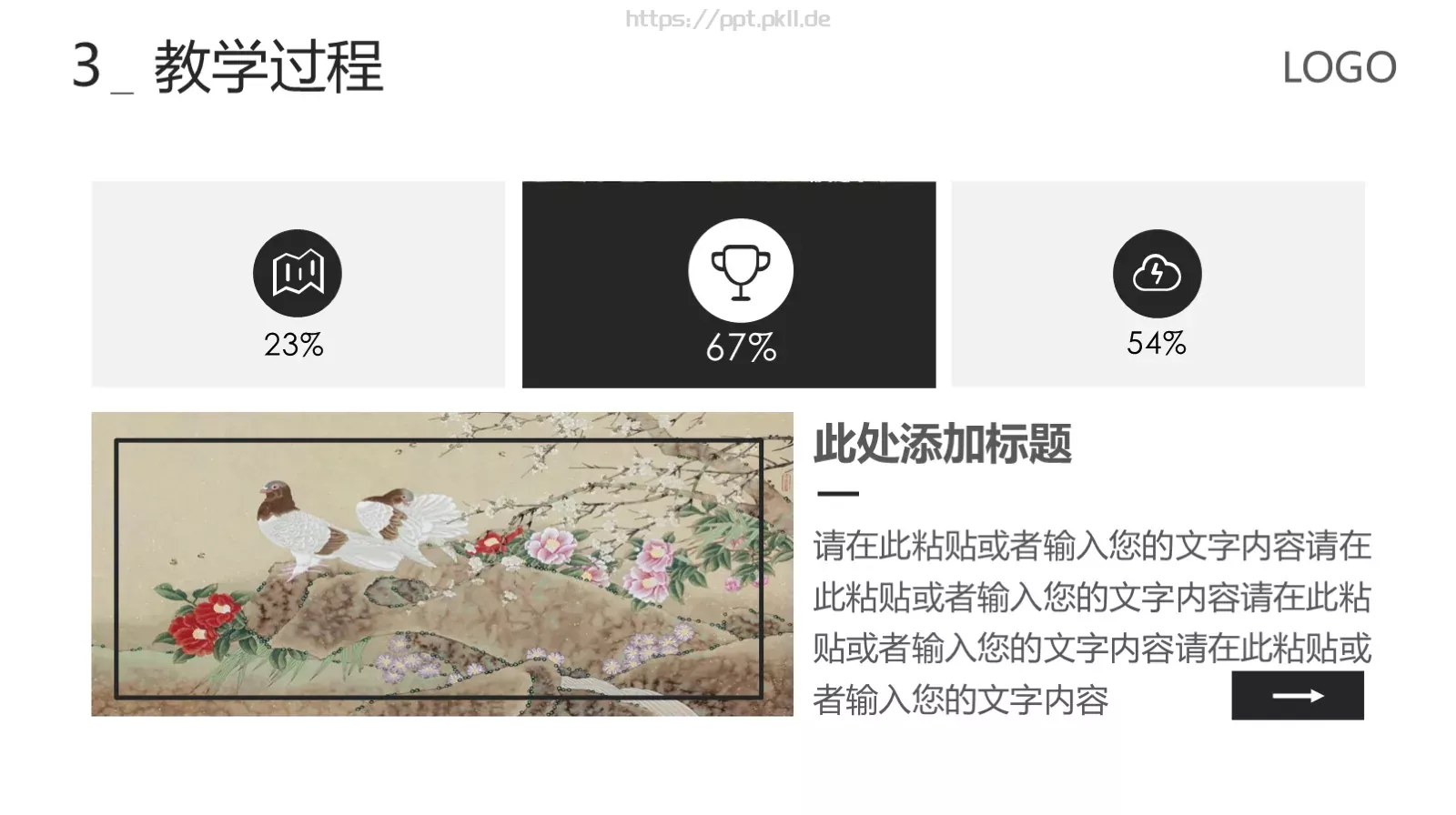 学术报告总结PPT模板 第 18 页预览图