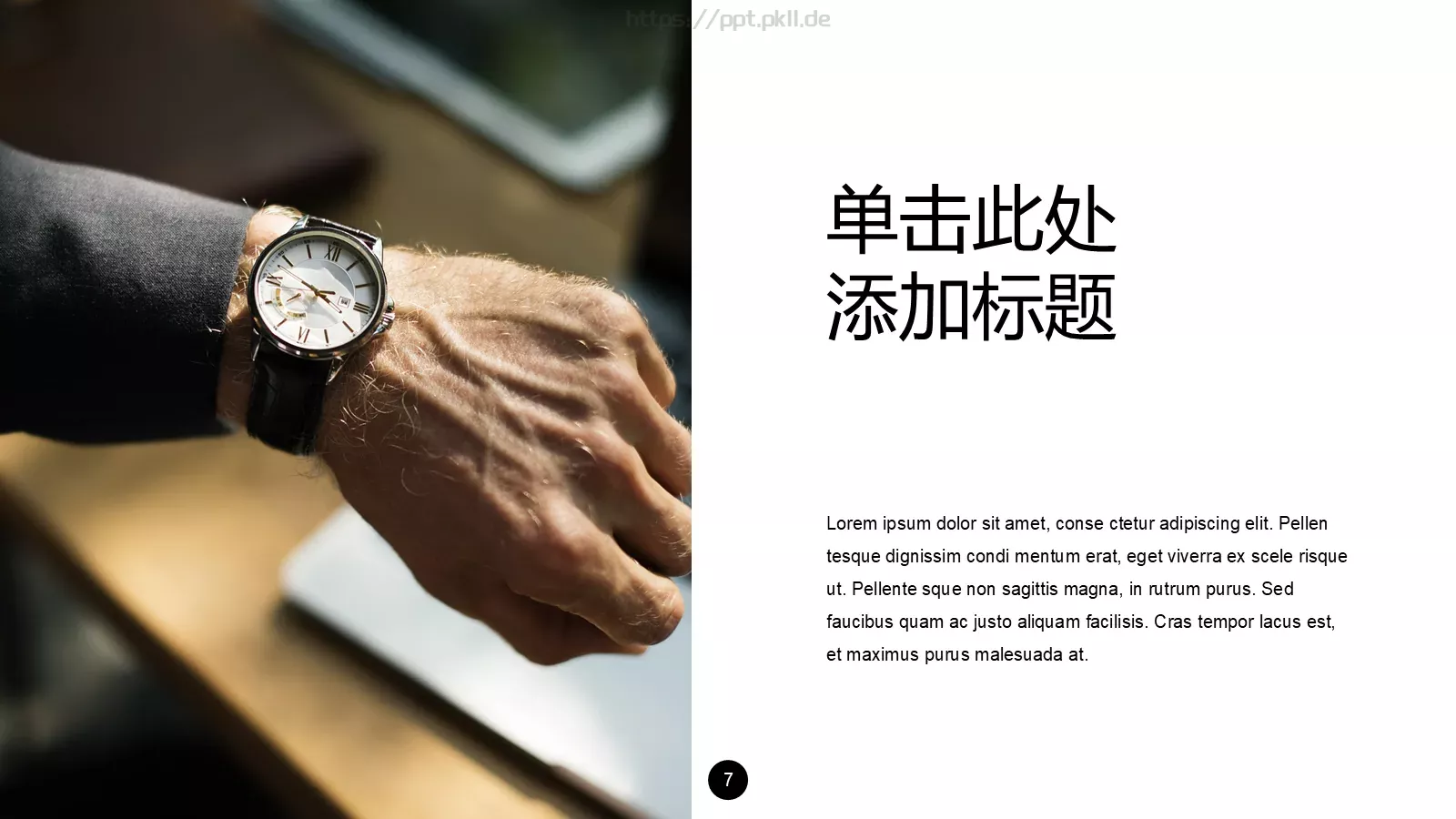 顶尖职业文案PPT模板 第 6 页预览图