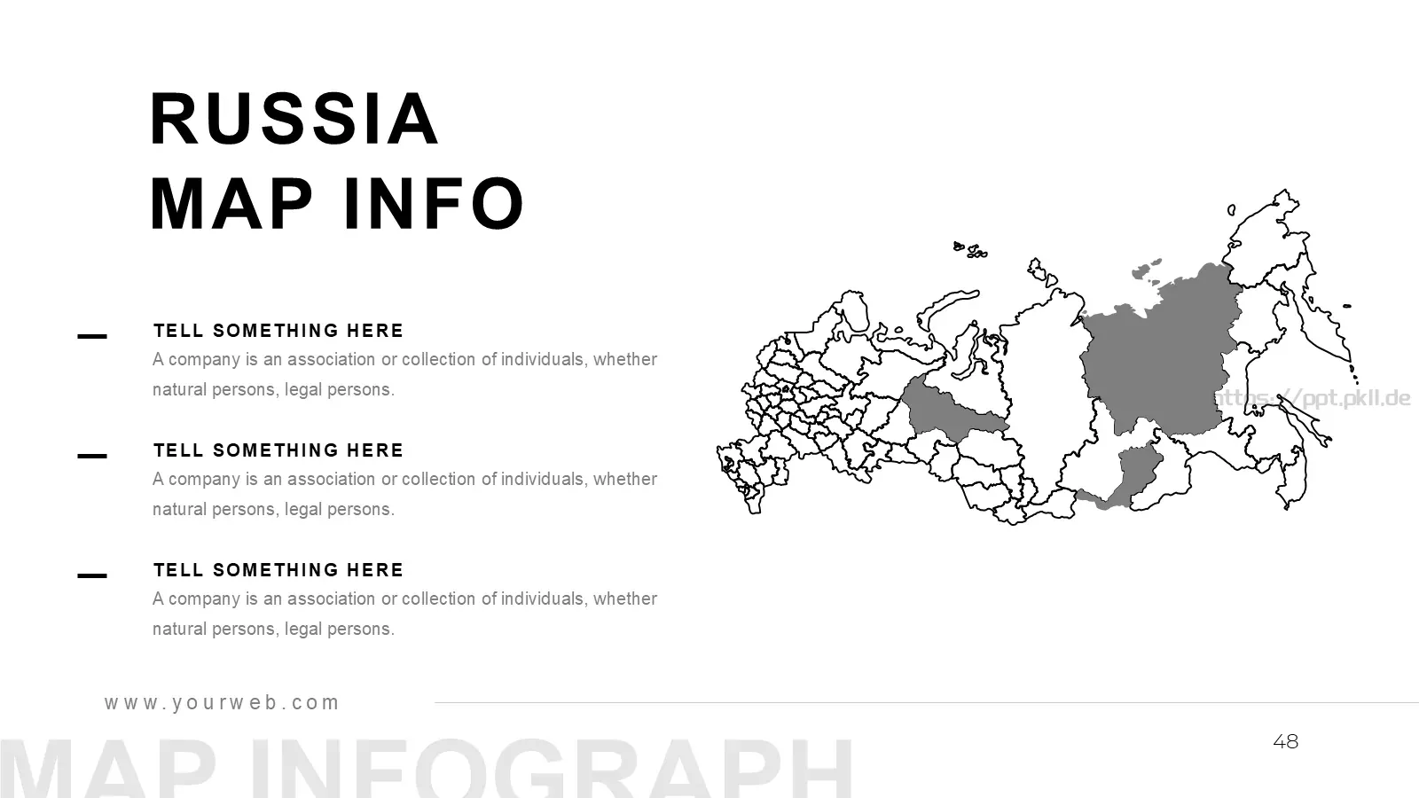 黑白极简商务通用模板 第 48 页预览图