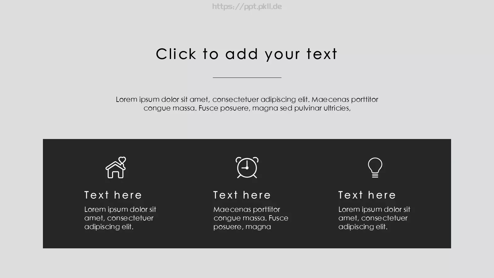 黑白极简商务通用模板 第 7 页预览图