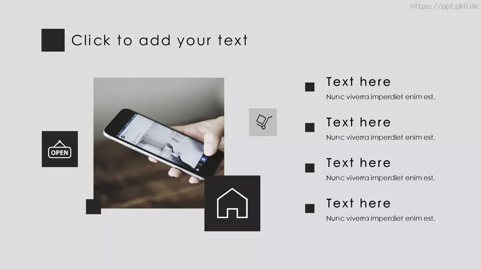 黑白极简商务通用模板 第 6 页预览图