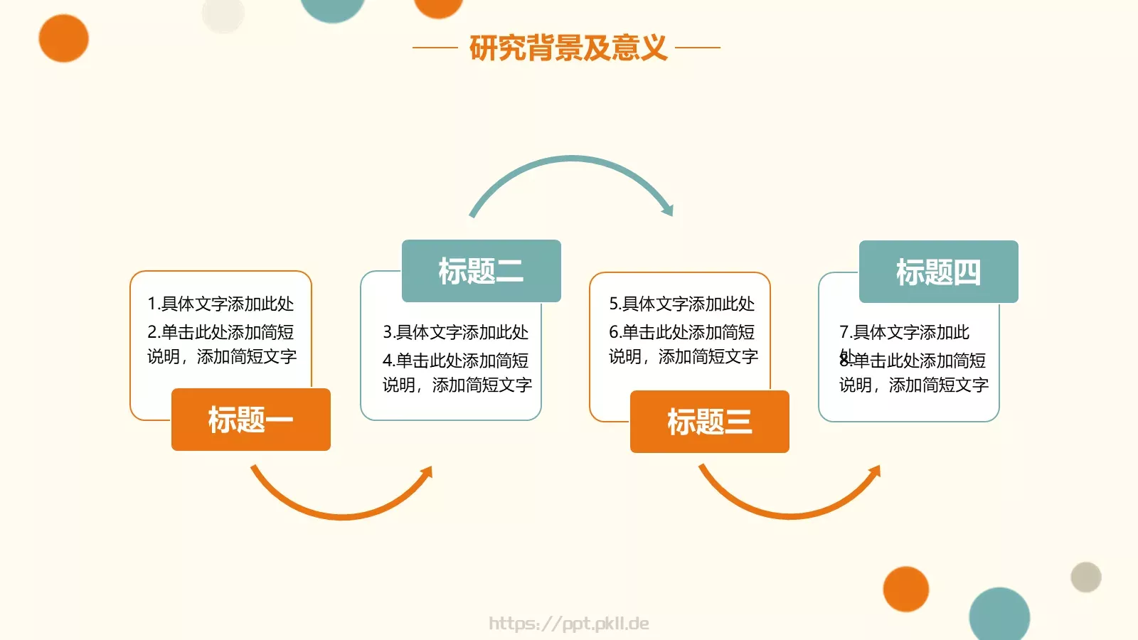 毕业论文答辩PPT模板 第 7 页预览图