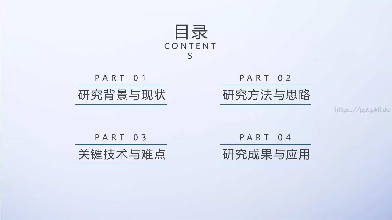 开题答辩PPT模板 第 2 页缩略图