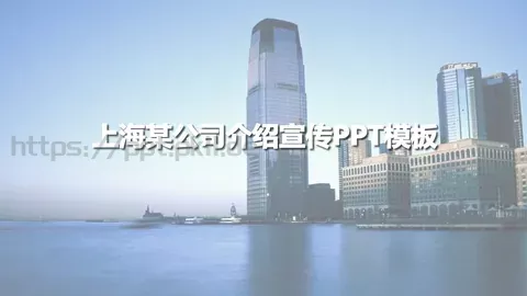 上海某公司介绍宣传PPT模板 缩略图