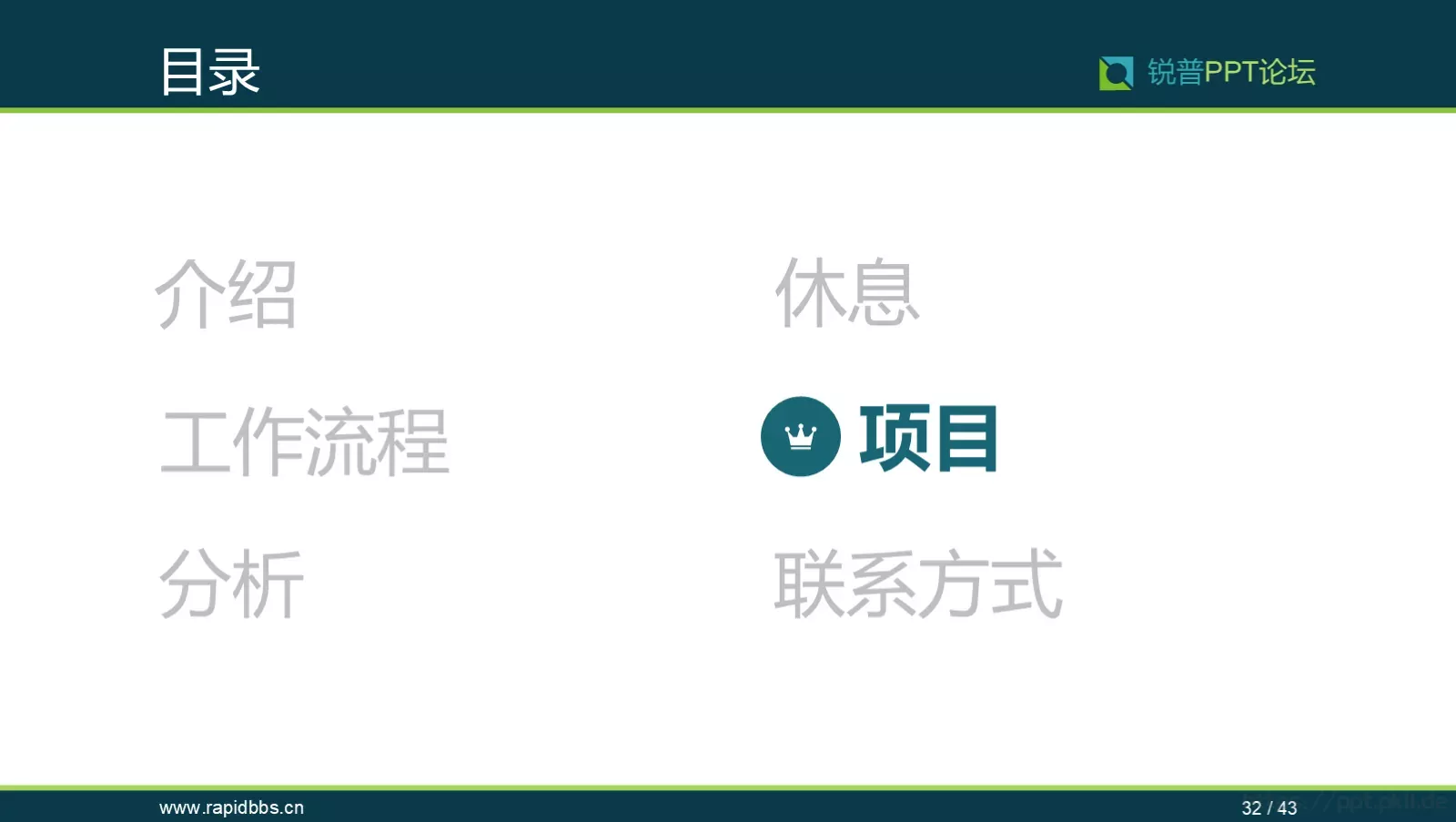 企业宣传锐普PPT模板 第 32 页预览图