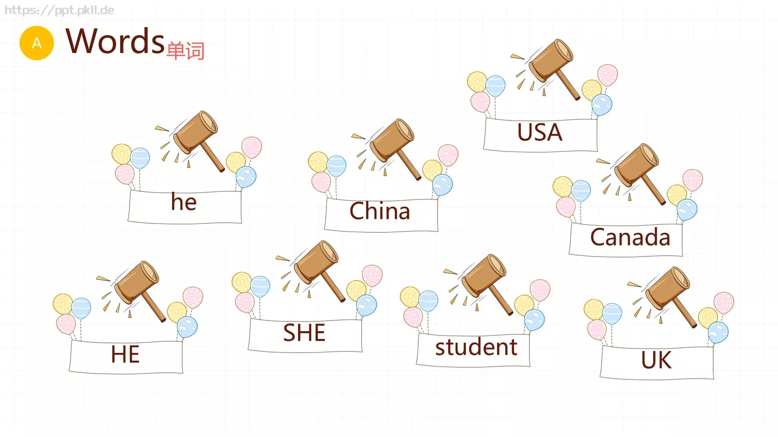 三年级英语开学第一课PPT模板 第 7 页预览图