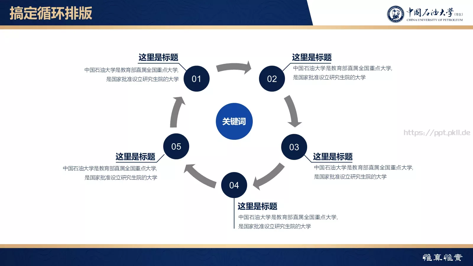 中国石油大学（华东）高校答辩通用PPT模板 第 60 页预览图