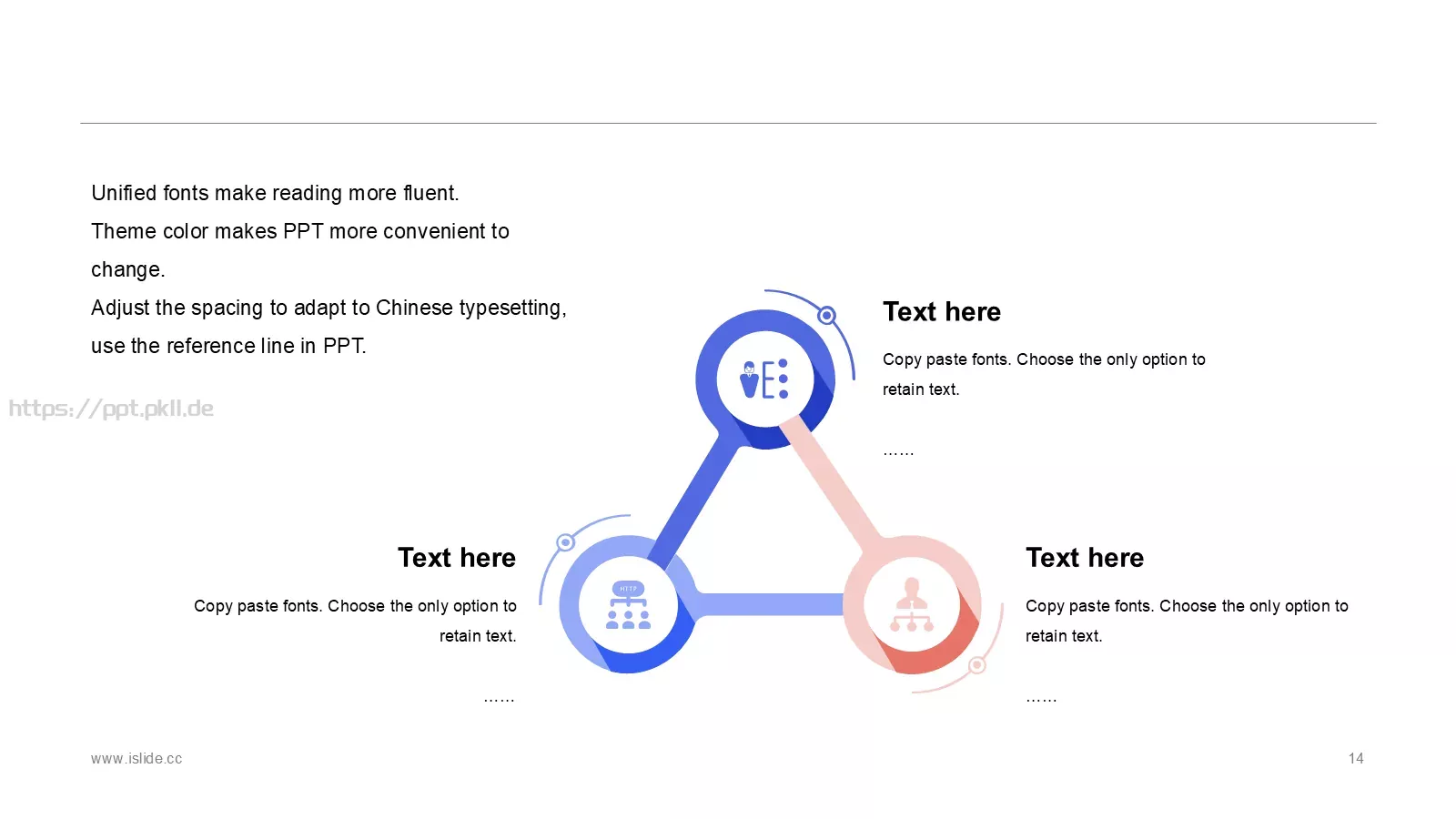 简约商务办公工作总结PPT模板 第 14 页预览图