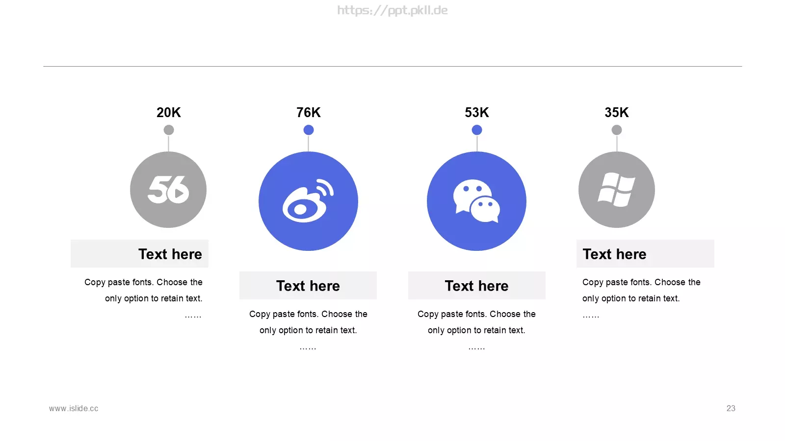 简约商务办公工作总结PPT模板 第 23 页预览图