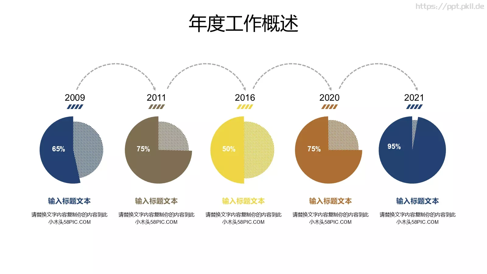 简约工作汇报PPT模板 第 12 页预览图