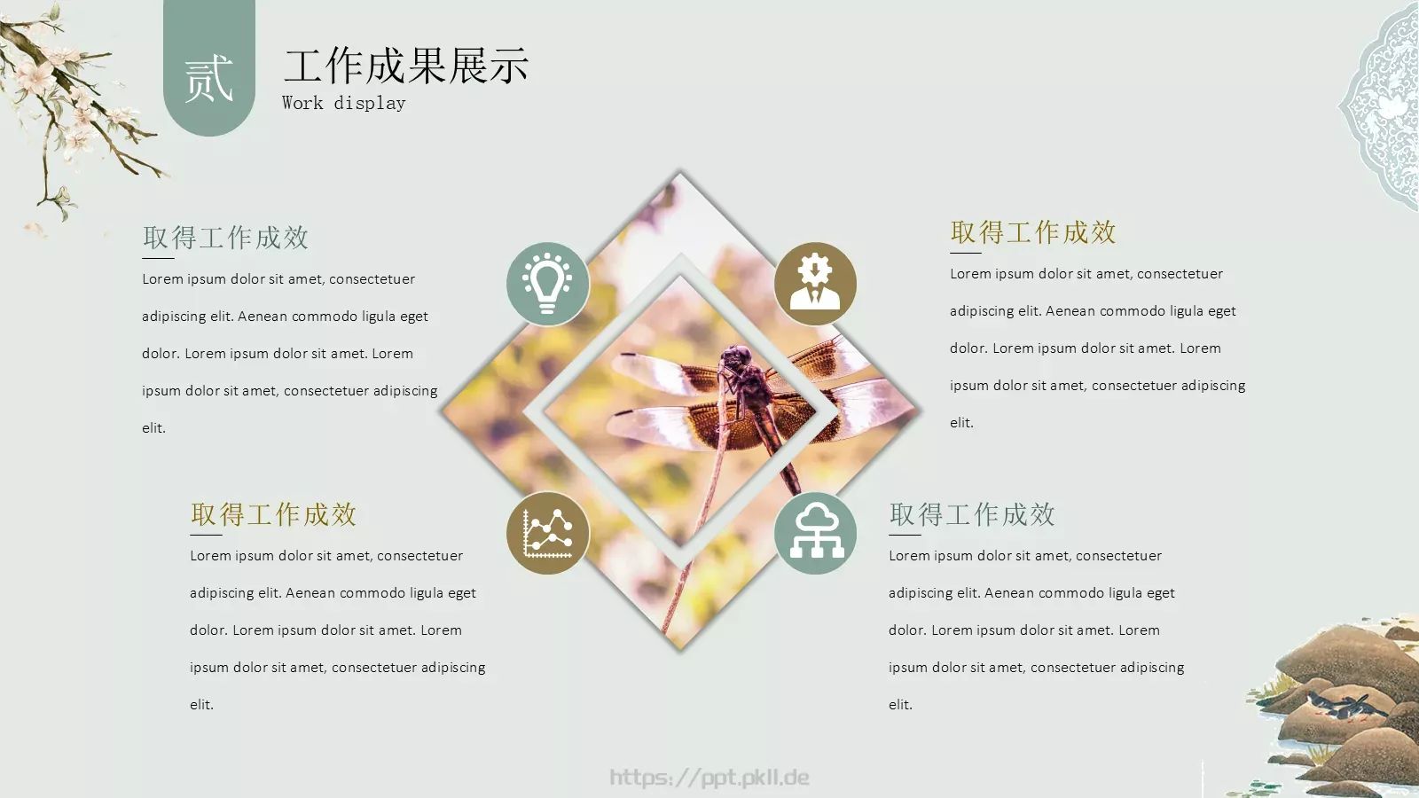 年终总结汇报PPT模板 第 9 页预览图