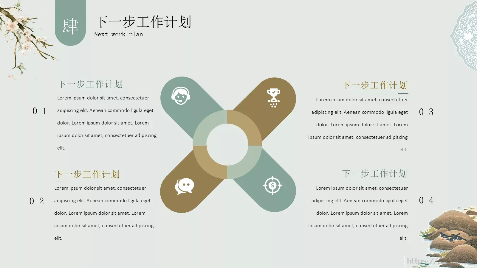 年终总结汇报PPT模板 第 21 页预览图