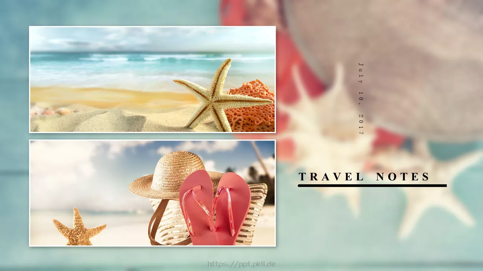 唯美青春旅行PPT模板 第 18 页预览图