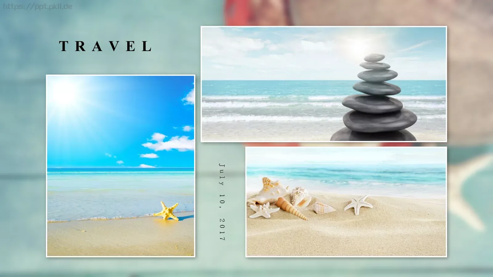 唯美青春旅行PPT模板 第 20 页预览图