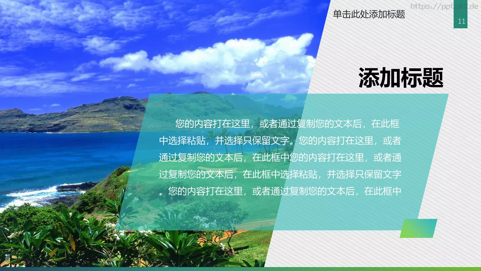 相册摄影摄像艺术PPT模板 第 11 页预览图